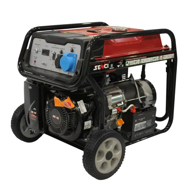 Generator de curent SENCI SC10000E TOP putere maxima 8,5 kW 230V pornire electrica