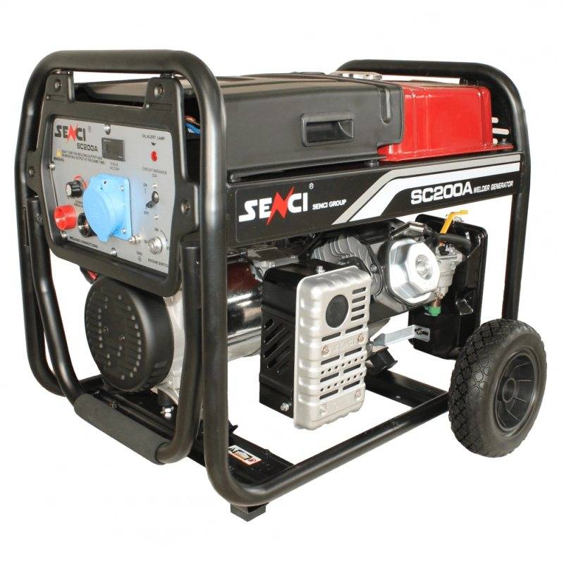 Generator de curent si sudura SENCI SC-200A putere max. 5.5 kW 230V
