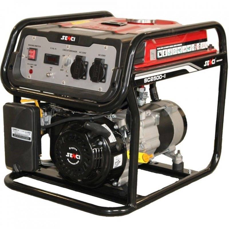 Generator de curent SENCI SC2500 TOP putere maxima 2,2 kW 230V