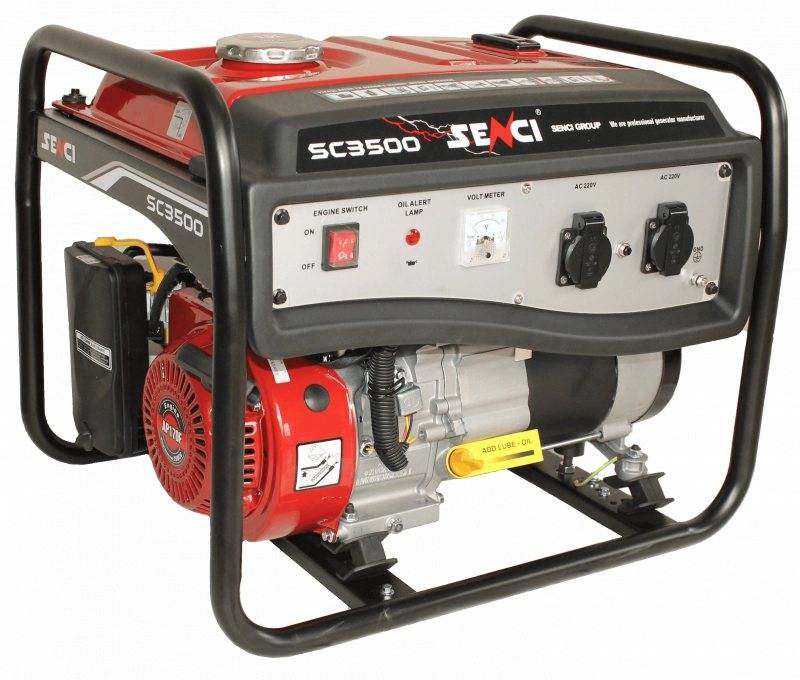 Generator de curent SENCI SC3500 LITE putere maxima 3,0 kW 230V