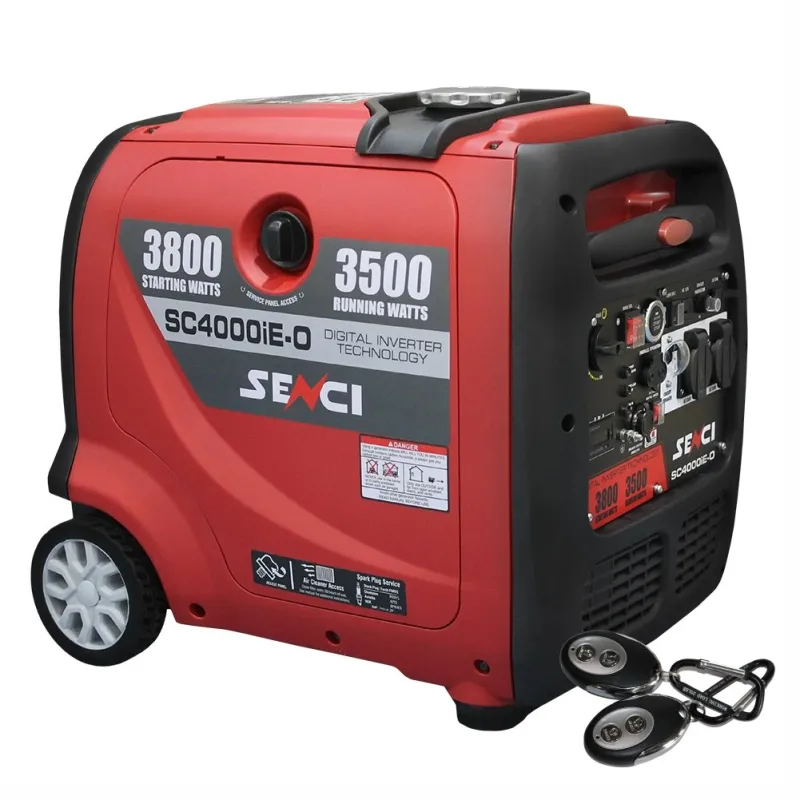 Generator inverter SENCI SC4000iE-O putere maxima 3.8 kW 230V pornire electrica insonorizat