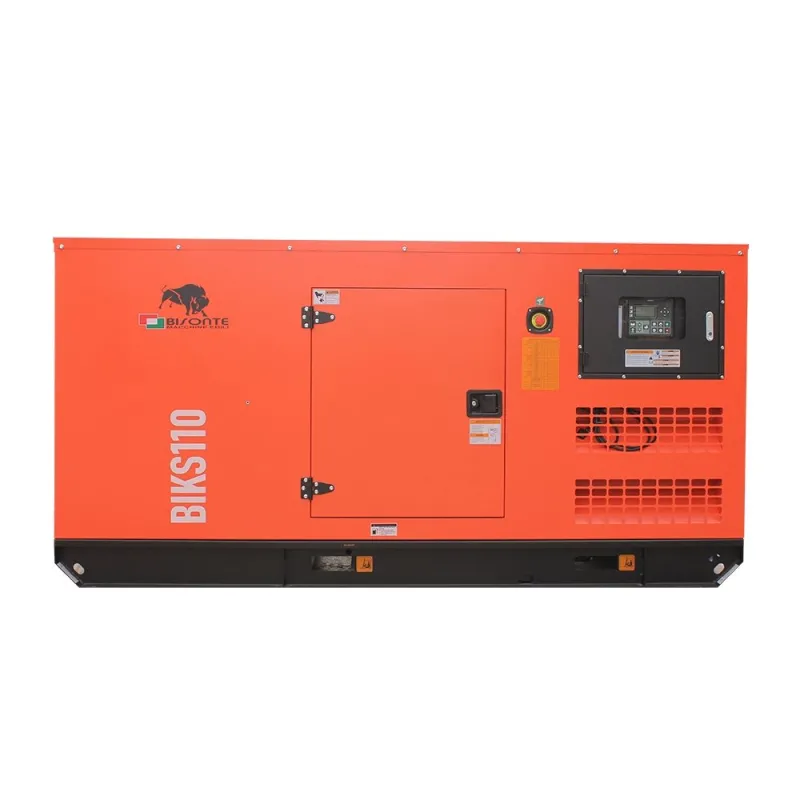 Generator de curent Bisonte BIKS110, insonorizat, Pmax=110kVA 400V ATS inclus