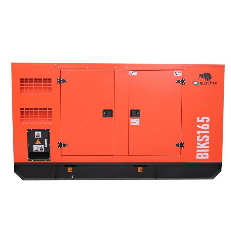 Generator de curent Bisonte BIKS165, insonorizat, Pmax=165kVA 400V ATS inclus