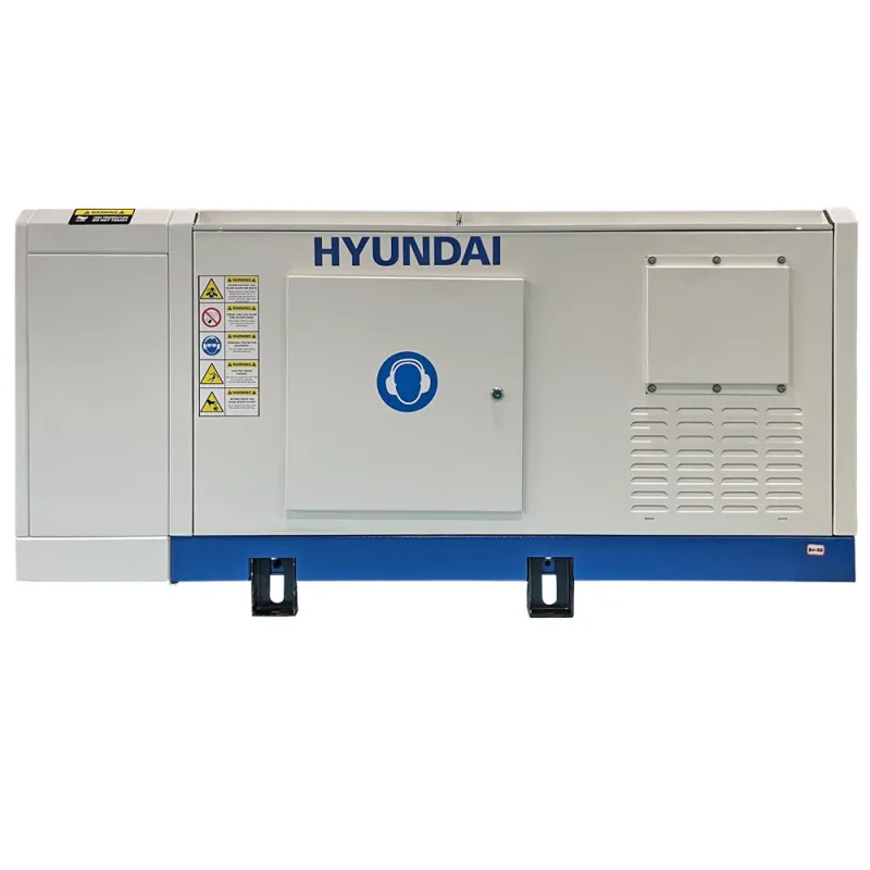 Generator de curent trifazat cu motor diesel Hyundai DHY30L