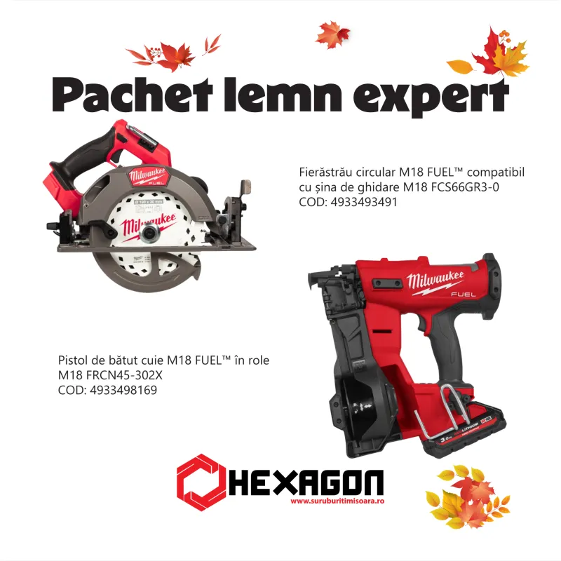 Pachet lemn expert milwaukee