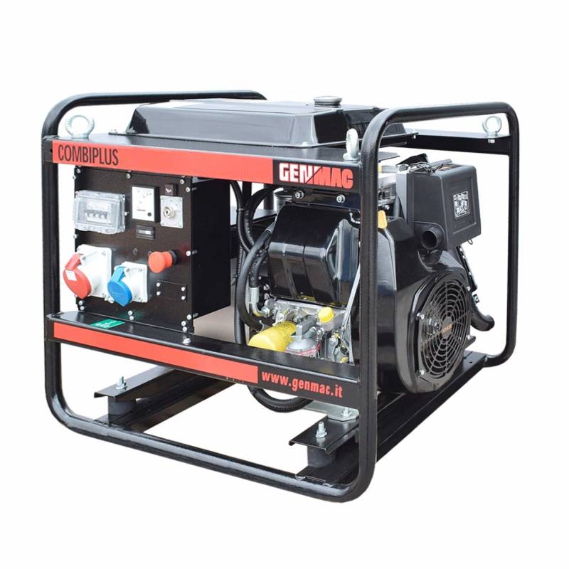 Generator de curent GENMAC CombiPlus G11100KEO P max. 12.3 kVA/400V motor diesel Kohler