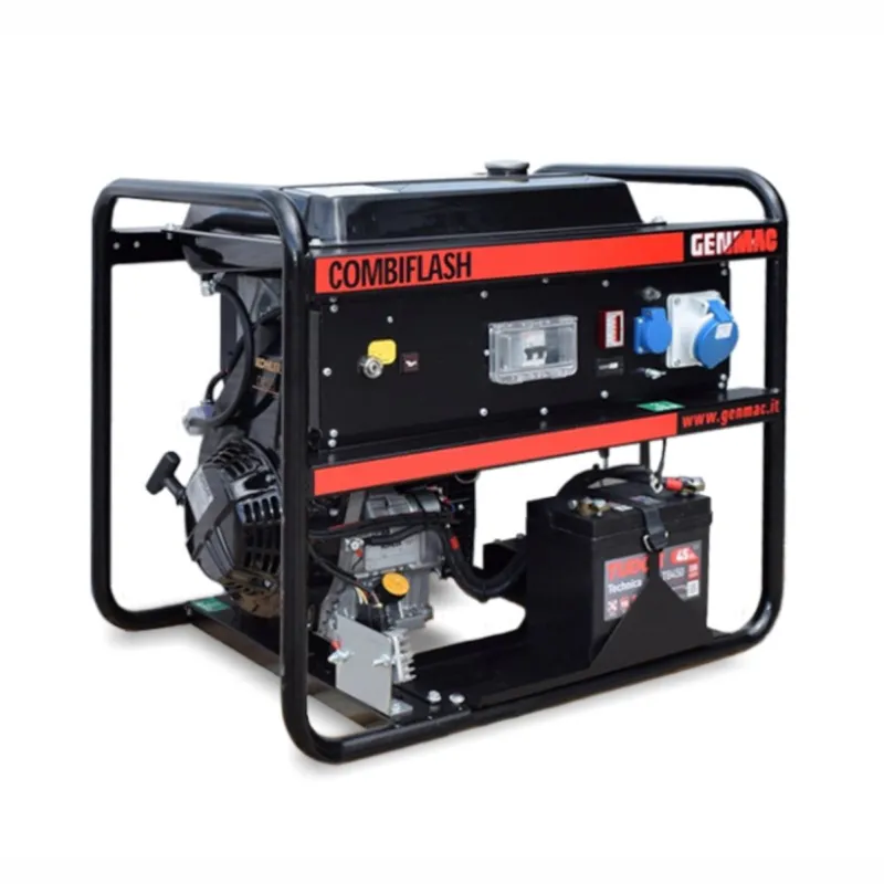Generator de curent si sudura GENMAC CombiFlash RG181KEO 230V P maxim 6,1kVA motor diesel Kohler