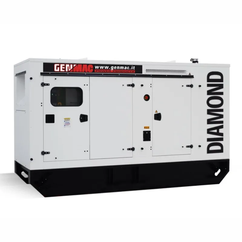 Generator silent GENMAC G225BS, QTVA-4520, max. 250 kVA-400V, WH
