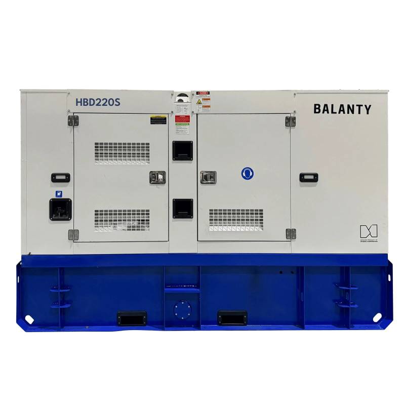 Generator de curent trifazat cu motor diesel Balanty by Hyundai HBD220S, 176 kW