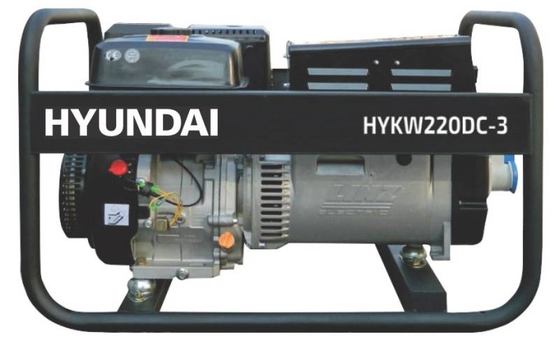 Generator de curent trifazic cu sudura Hyundai HYKW220DC-3-M
