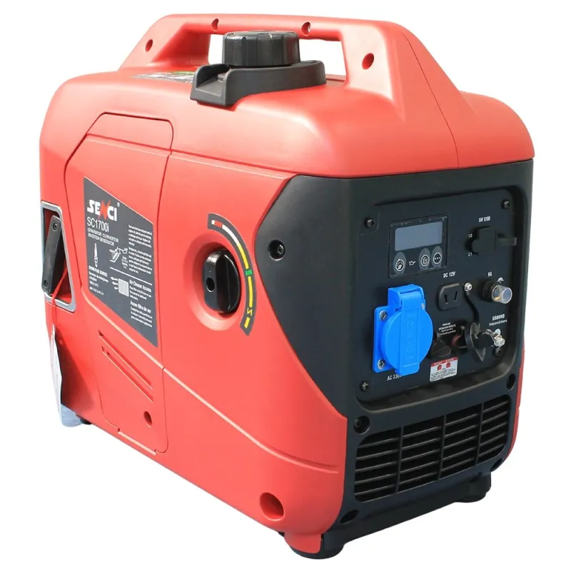Generator inverter SENCI SC1700i putere maxima 1.7 kW 230V insonorizat
