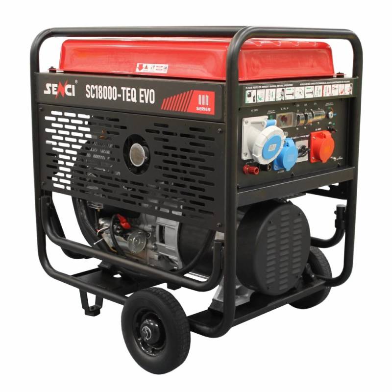 Generator de curent SENCI SC18000TEQ EVO putere maxima 17.0 kW 230V/400V pornire electrica