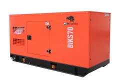 Generator de curent Bisonte BIKS70, insonorizat, Pmax=69kVA 400V ATS inclus