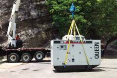 Generator insonorizat GENMAC Queen G170IS putere maxima 176 kVA 400V motor Iveco